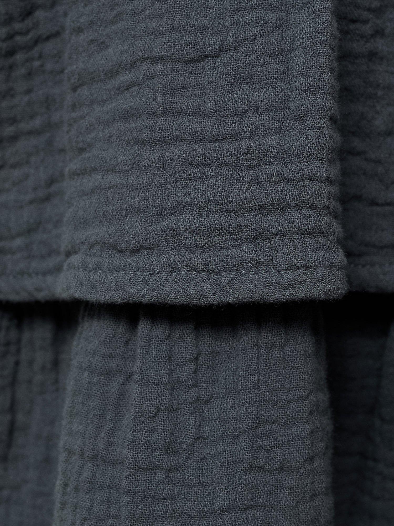 Product image 3 of 4, which shows Mango Kids' Melissa Dress, Charcoal, 10 years