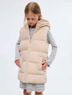 Mango Kids' Val Cotton Blend Long Sleeved Striped Dress, Grey, Grey