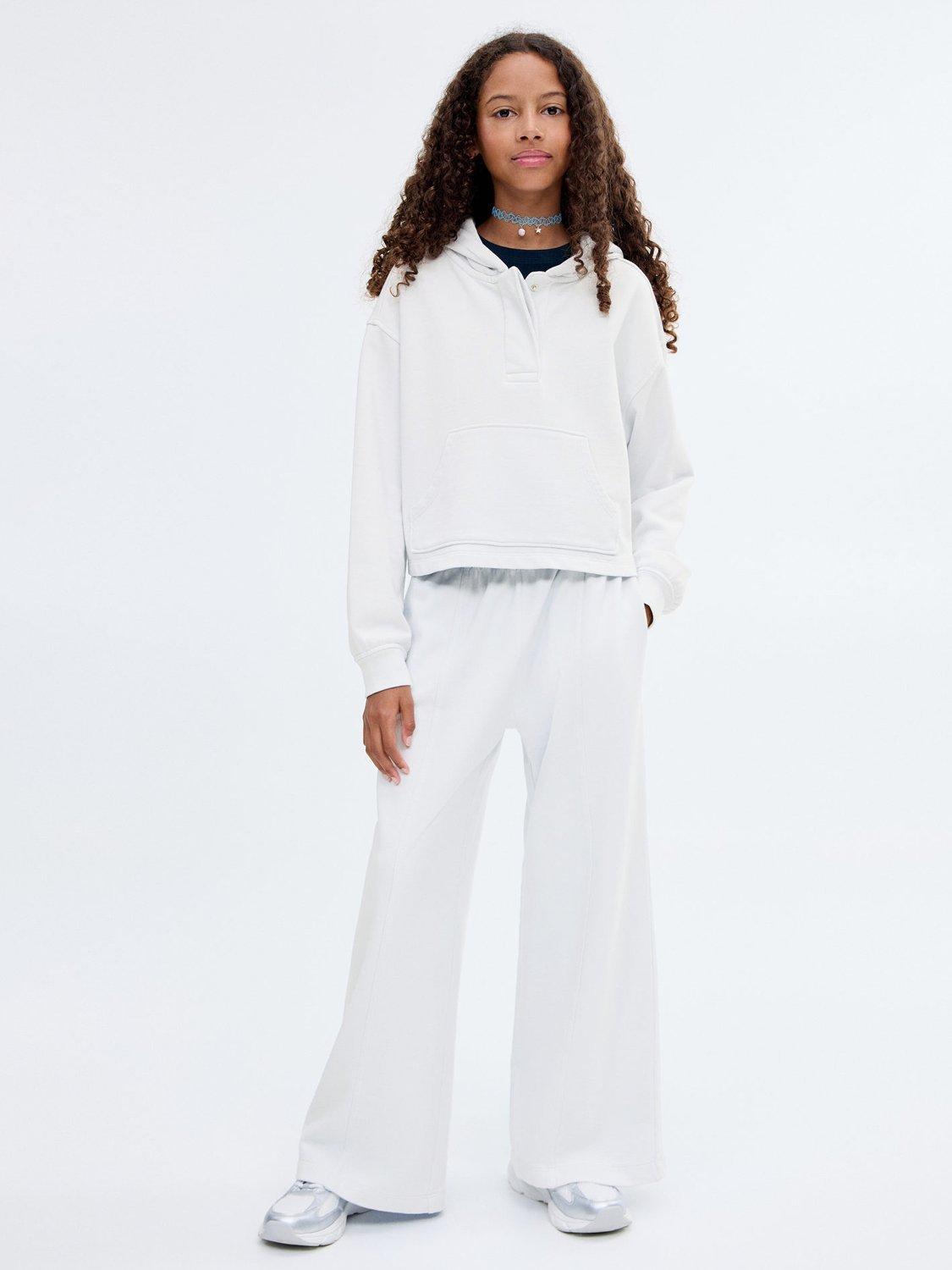 Product image 1 of 6, which shows Mango Kids' Blueset Sweatshirt, Pale Blue, 11-12 years