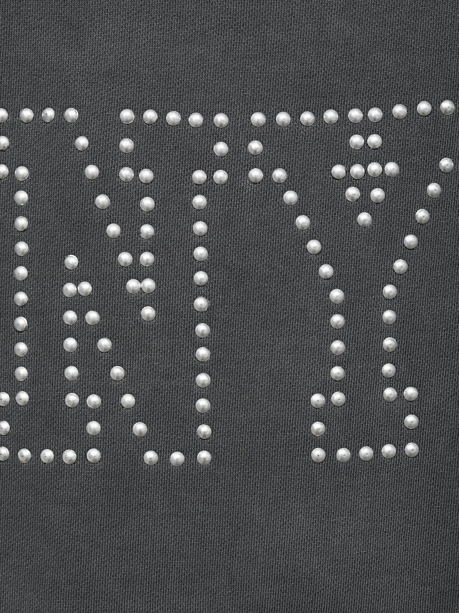 Product image 4 of 4, which shows Mango Kids' NY Sweatshirt, Charcoal, 5-6 years