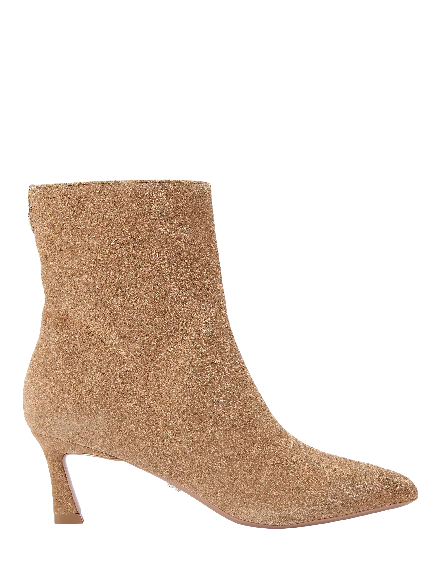 Product image 1 of 4, which shows Carvela Marcia Suede Ankle Boots, Taupe, 3