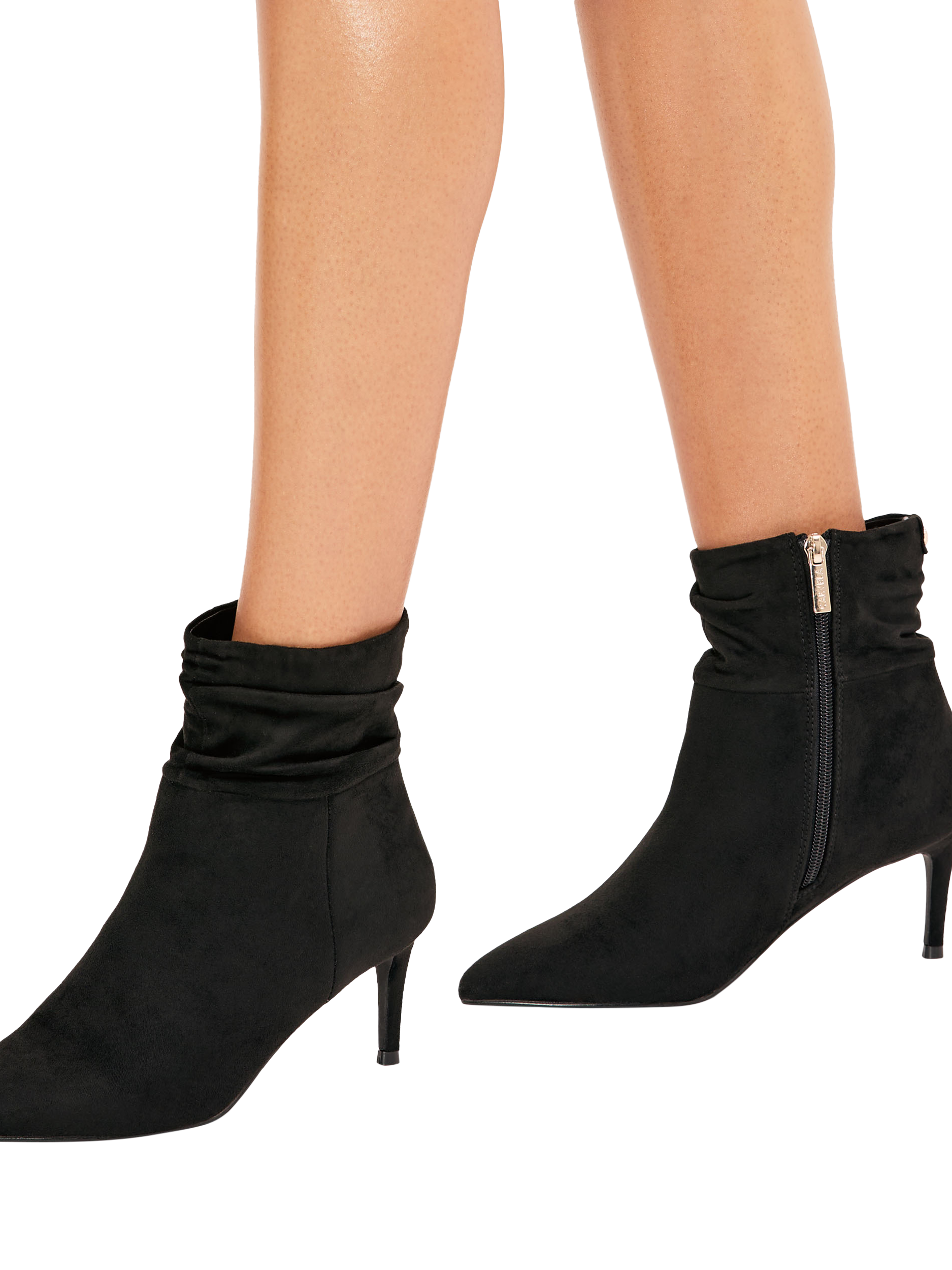 Product image 2 of 5, which shows Carvela Savo Ankle Boots, Black, 3
