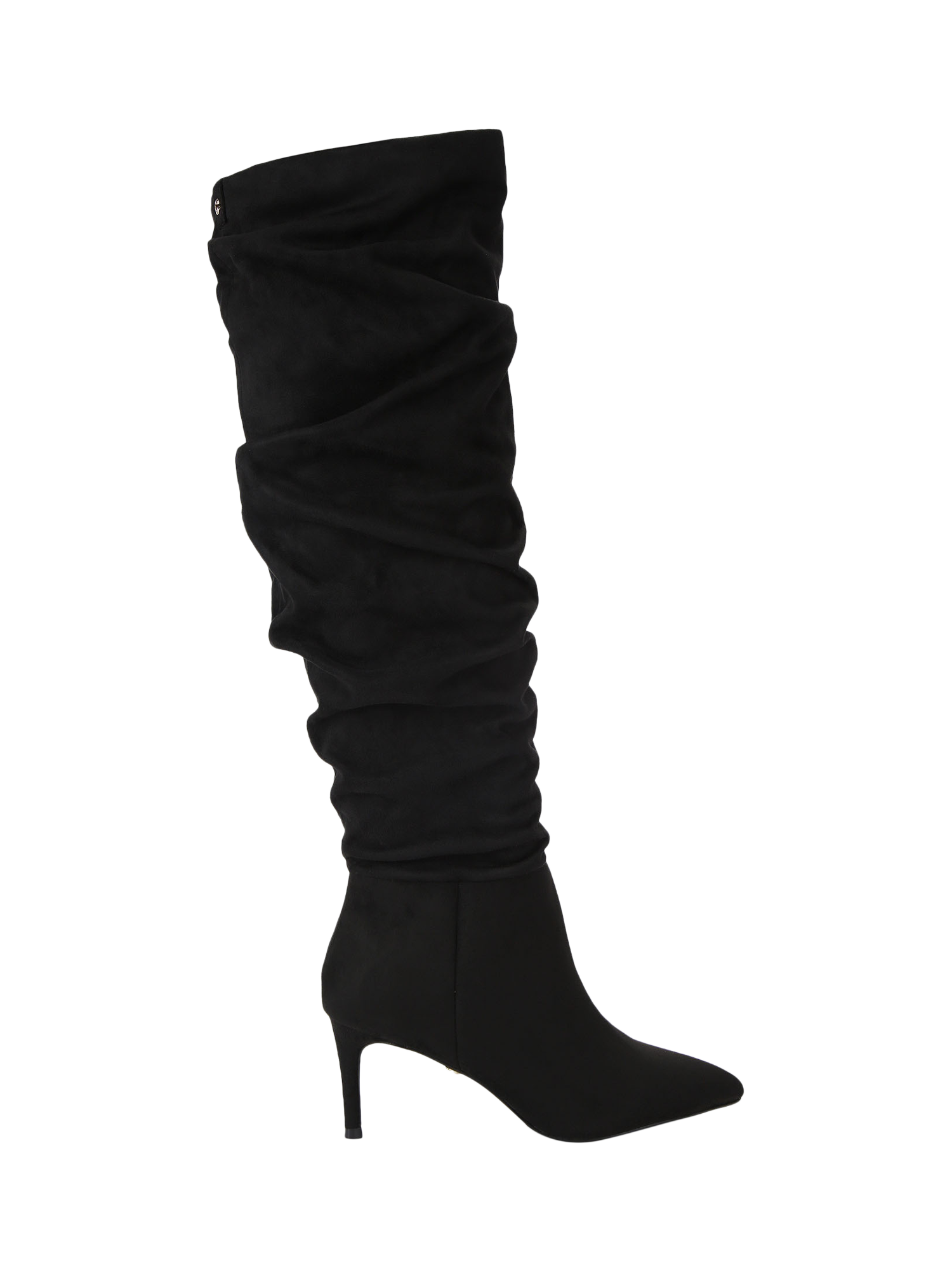 Product image 1 of 4, which shows Carvela Savo Stiletto Heel Knee High Boots, Black, 3