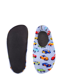 Slipfree Wheels Soft Sole Non-Slip Swim Shoes, Grey Multi - view 2, Grey Multi