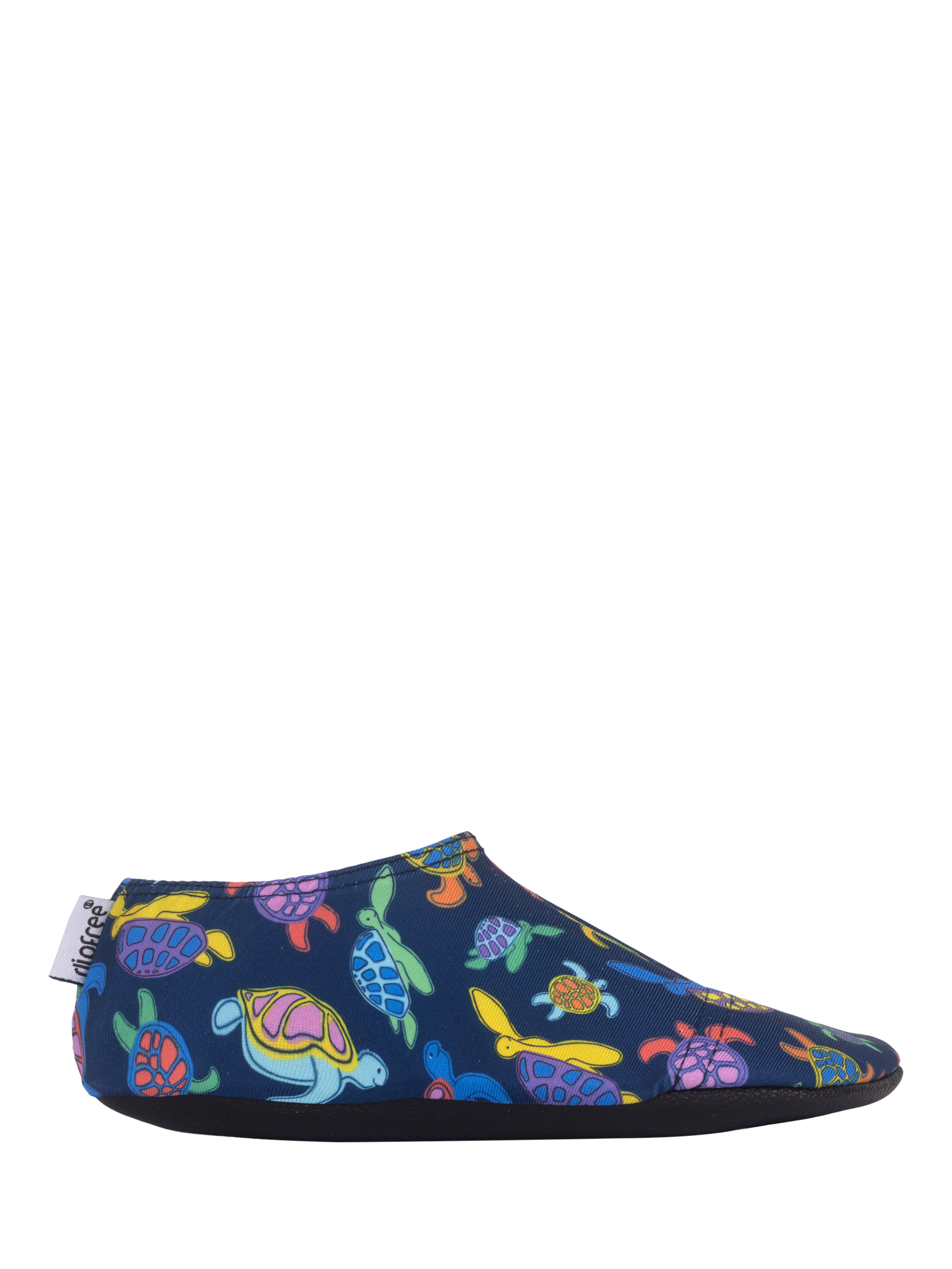 Slipfree Turtles Soft Sole Non-Slip Swim Shoes, Blue Multi