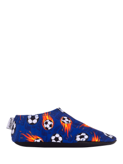 Slipfree Messi Soft Sole Non-Slip Swim Shoes, Blue Orange, Blue Orange