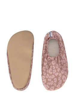 Slipfree Leopard Soft Sole Non-Slip Swim Shoes, Sand - view 2, Sand