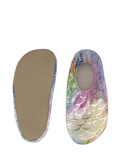 Slipfree Finny Soft Sole Non-Slip Swim Shoes, Rainbow - view 2, Rainbow