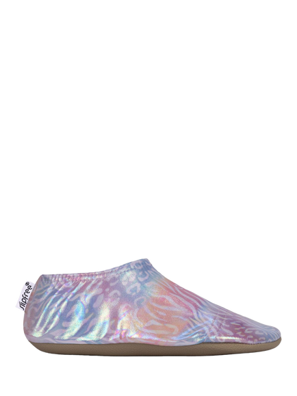 Slipfree Blend Soft Sole Foil Non-Slip Swim Shoes, Pastel, Pastel