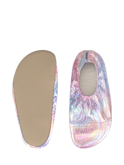 Slipfree Blend Soft Sole Non-Slip Swim Shoes, Pastel - view 2, Pastel