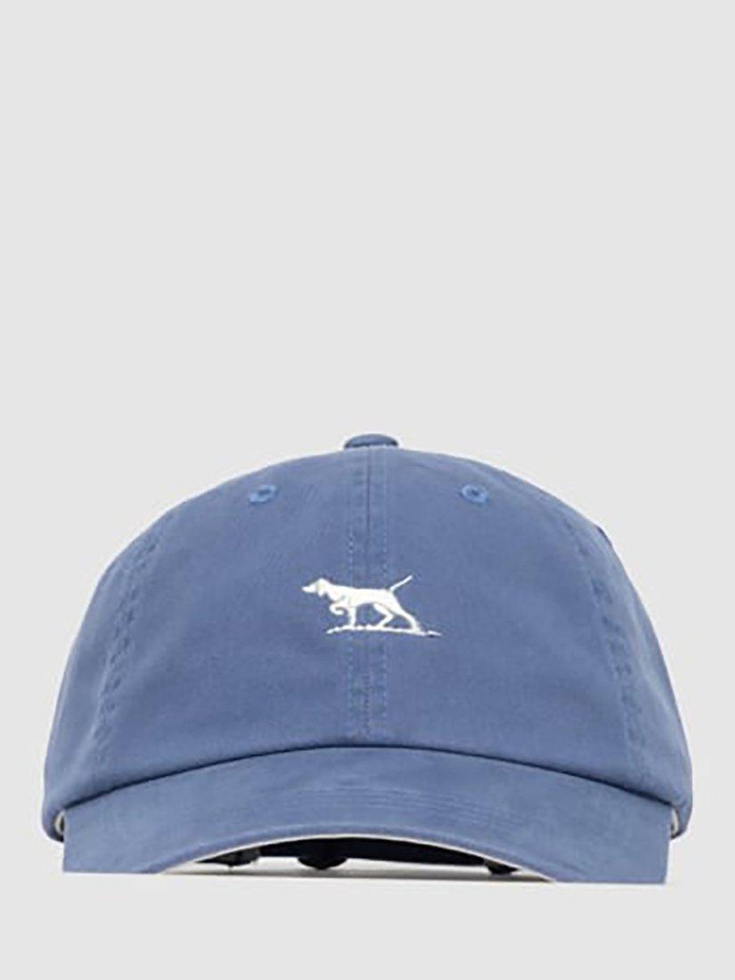 Product image 1 of 6, which shows Rodd & Gunn Gunn Cotton Cap, College Blue Grey, One Size