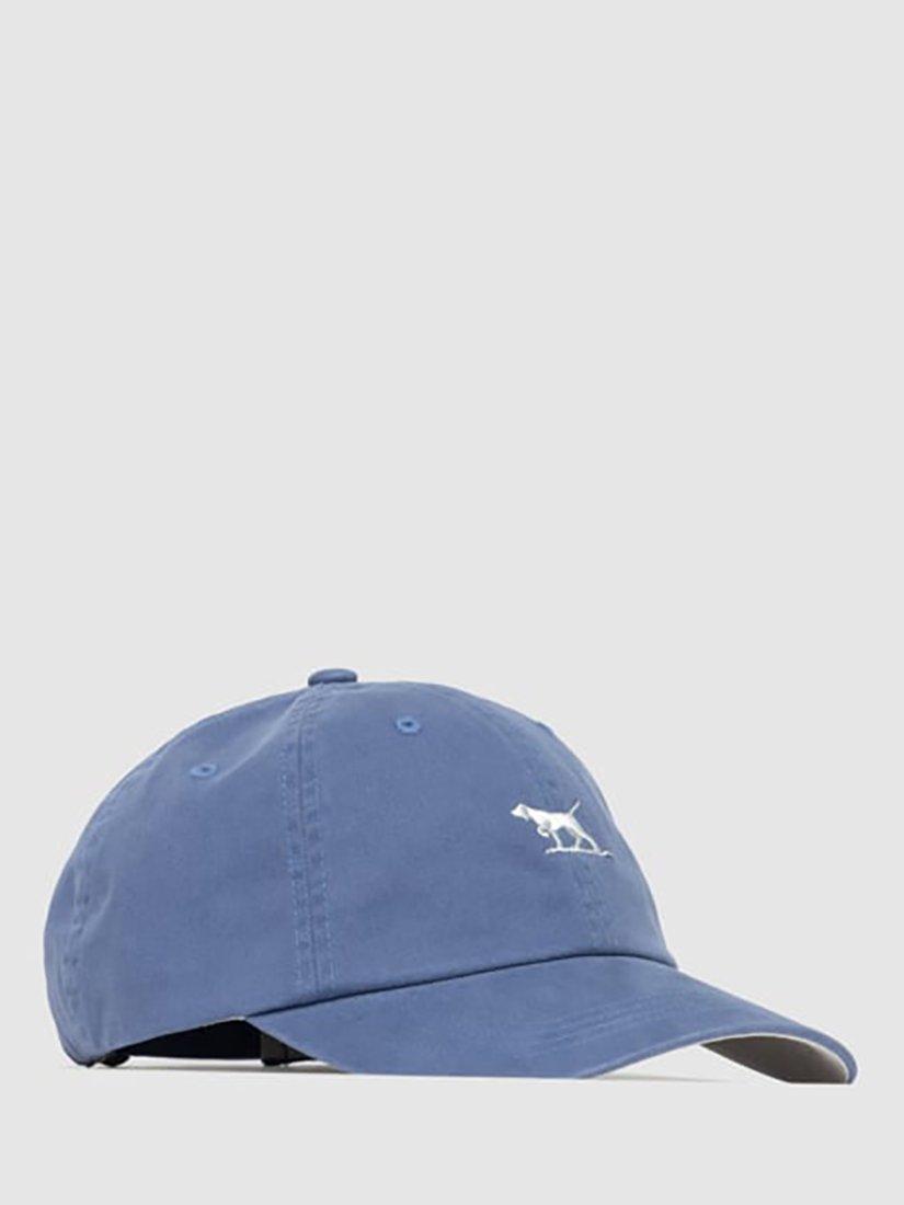Product image 2 of 6, which shows Rodd & Gunn Gunn Cotton Cap, College Blue Grey, One Size