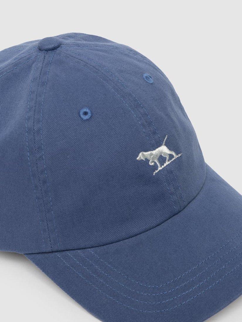 Product image 5 of 6, which shows Rodd & Gunn Gunn Cotton Cap, College Blue Grey, One Size