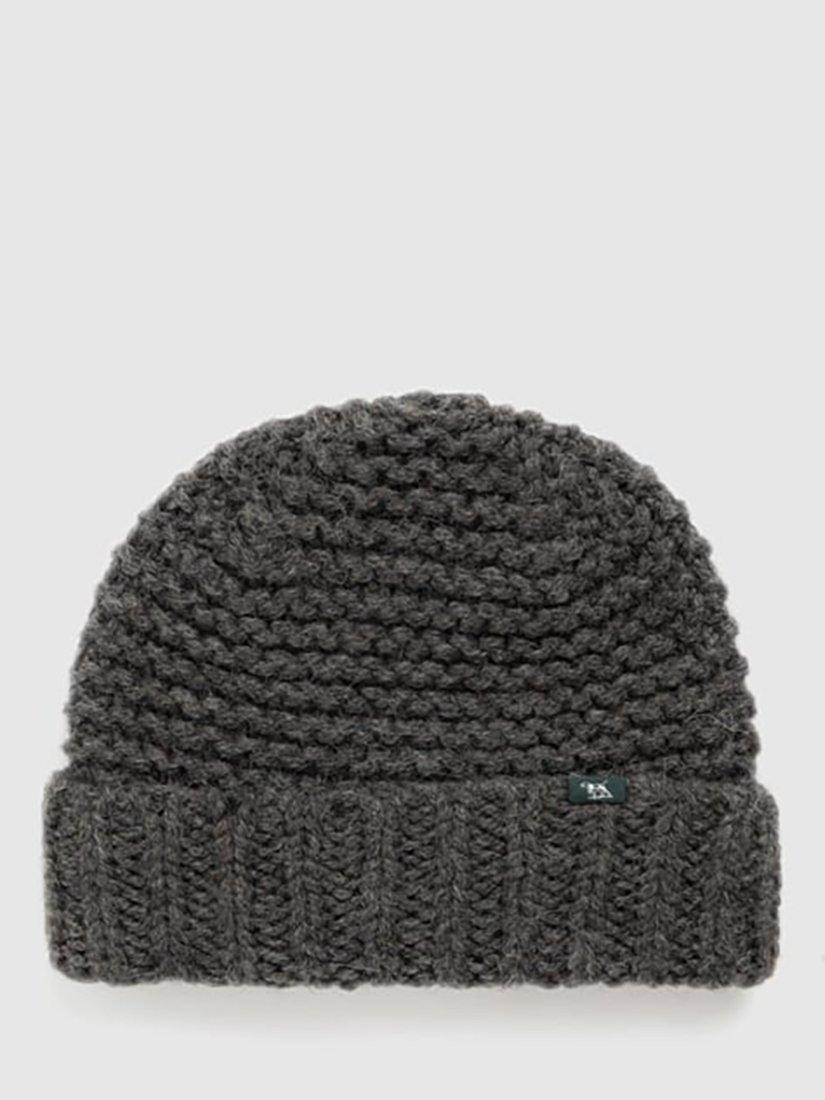 Product image 1 of 4, which shows Rodd & Gunn Winton Wool Beanie, Charcoal, One Size