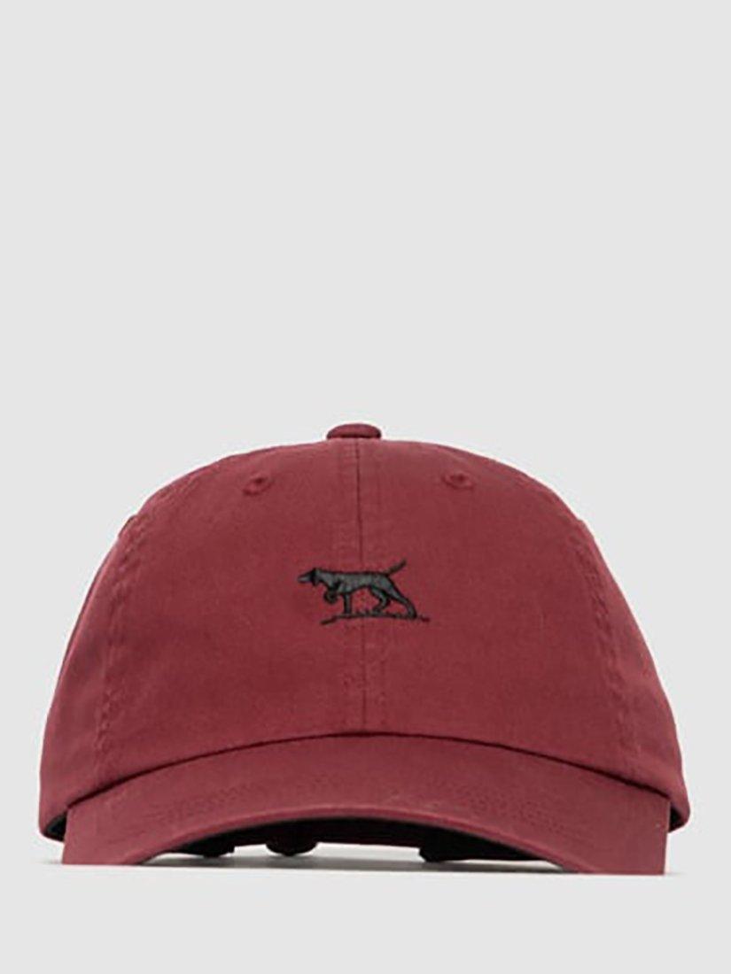 Product image 1 of 4, which shows Rodd & Gunn Gunn Cotton Cap, Burgundy, One Size