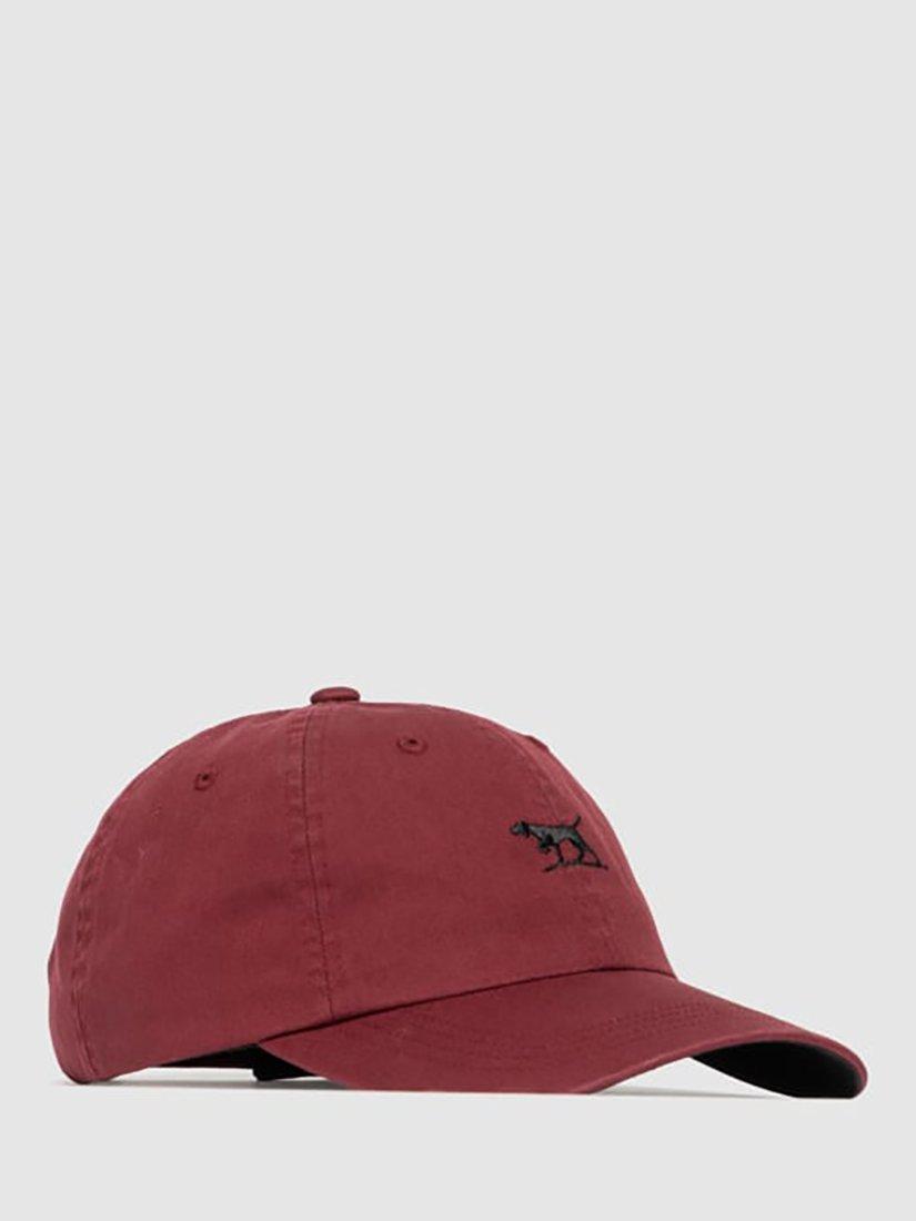 Product image 2 of 4, which shows Rodd & Gunn Gunn Cotton Cap, Burgundy, One Size