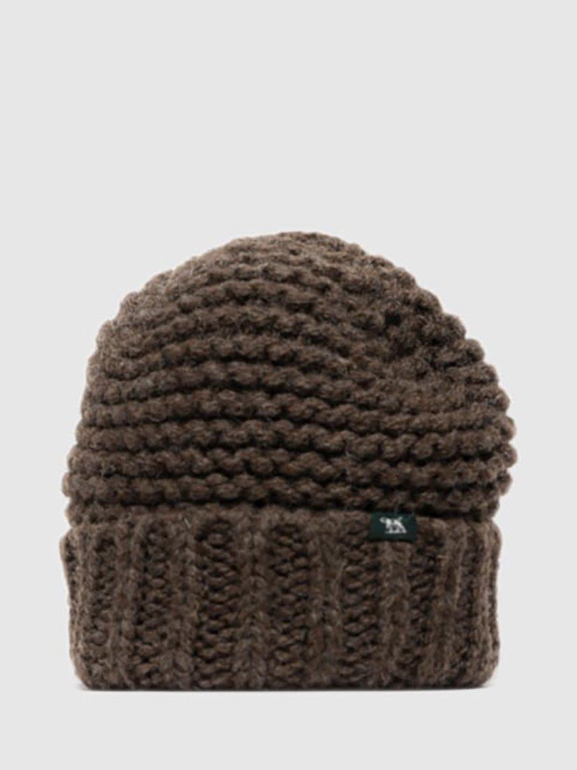 Product image 2 of 4, which shows Rodd & Gunn Winton Wool Beanie, Mud, One Size