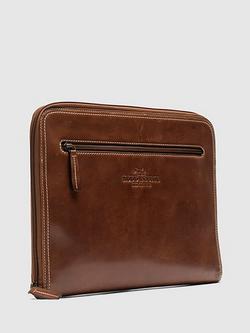 Rodd & Gunn Picton Large Leather File, Cognac - view 2, Cognac