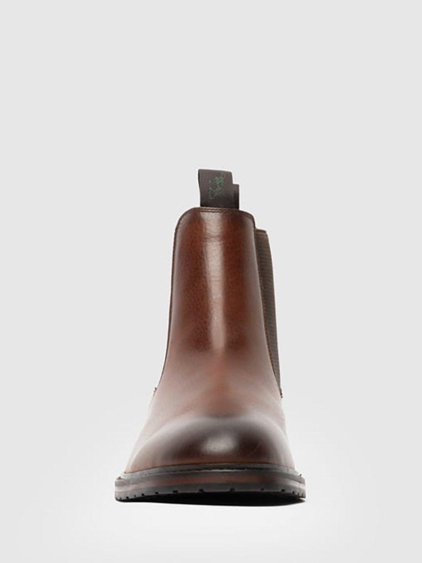 Product image 4 of 10, which shows Rodd & Gunn Granity Leather Chelsea Boots, Cognac, 6