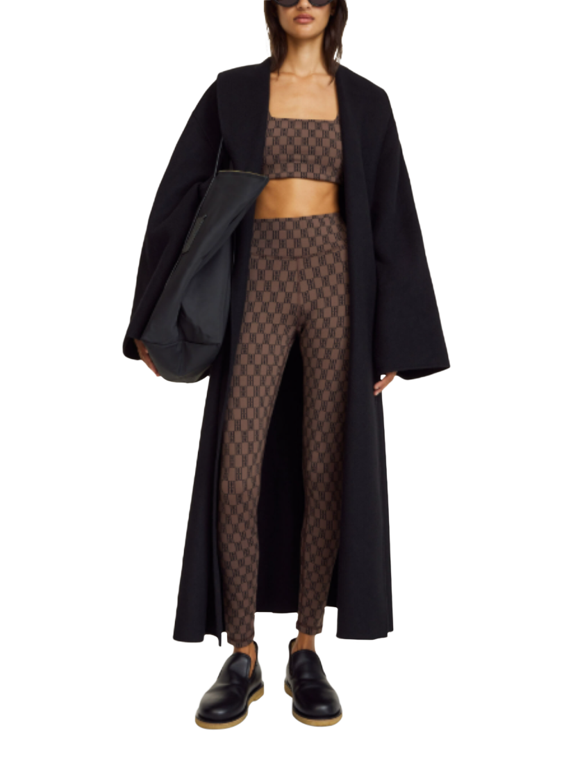 Product image 1 of 2, which shows By Malene Birger Polene Leggings, Brown, XS