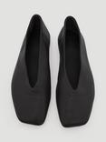 HUSH Leather Ballet Pumps