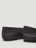HUSH Leather Ballet Pumps