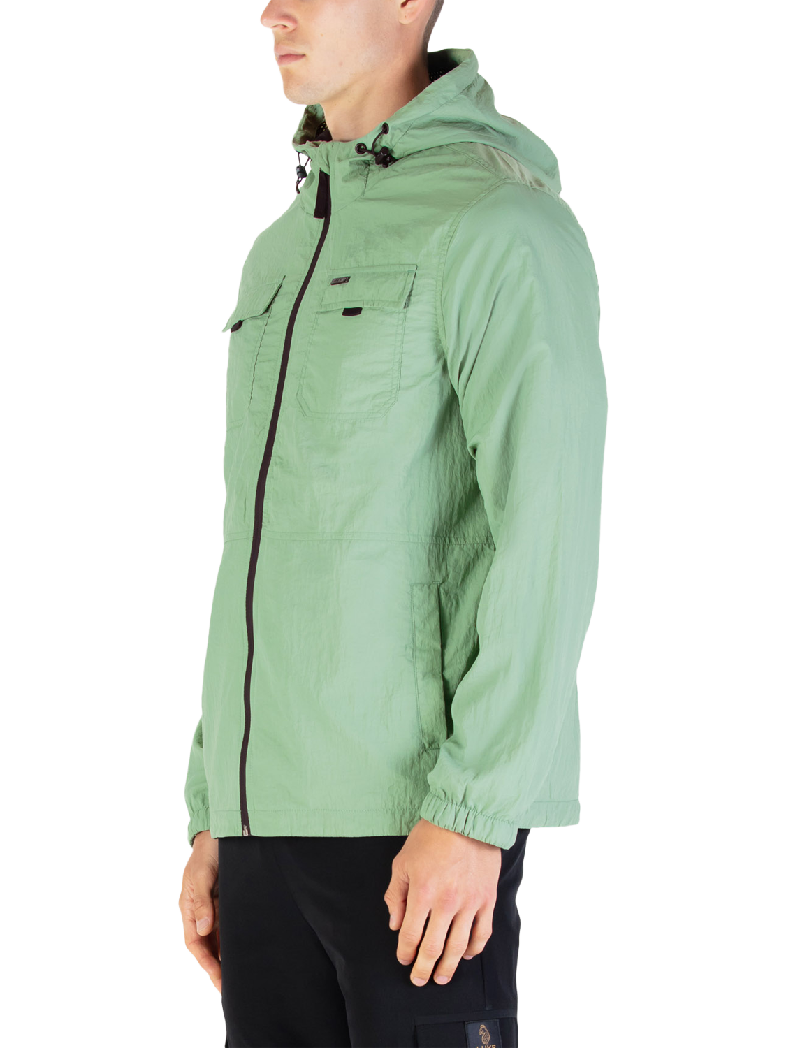 Product image 3 of 7, which shows LUKE 1977 Denver Hooded Jacket, Sage, S