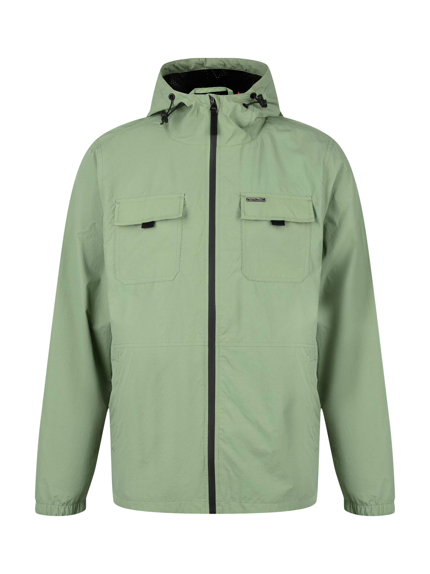 Product image 4 of 7, which shows LUKE 1977 Denver Hooded Jacket, Sage, S
