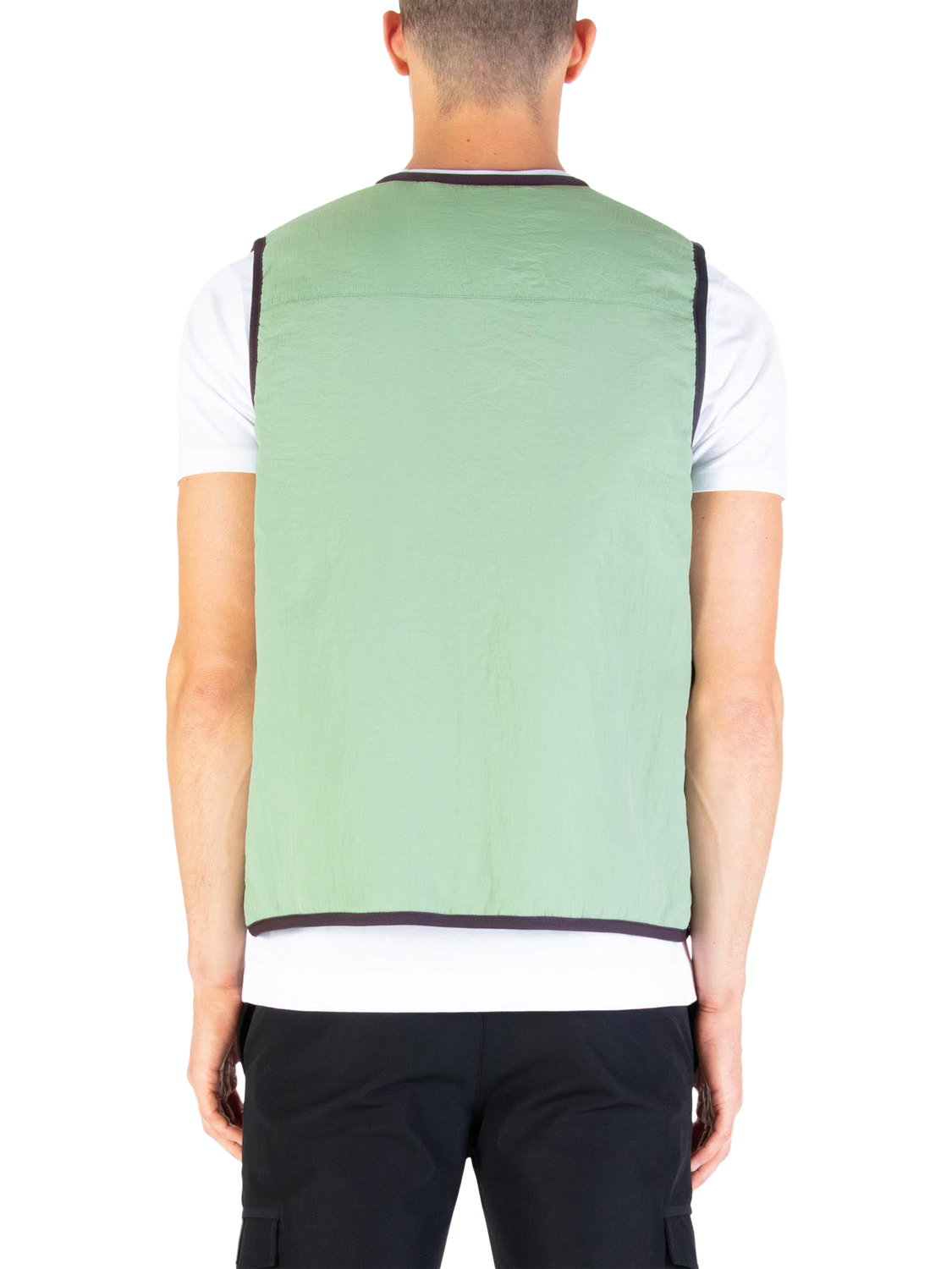Product image 2 of 7, which shows LUKE 1977 Austin Technical Gilet, Sage, S