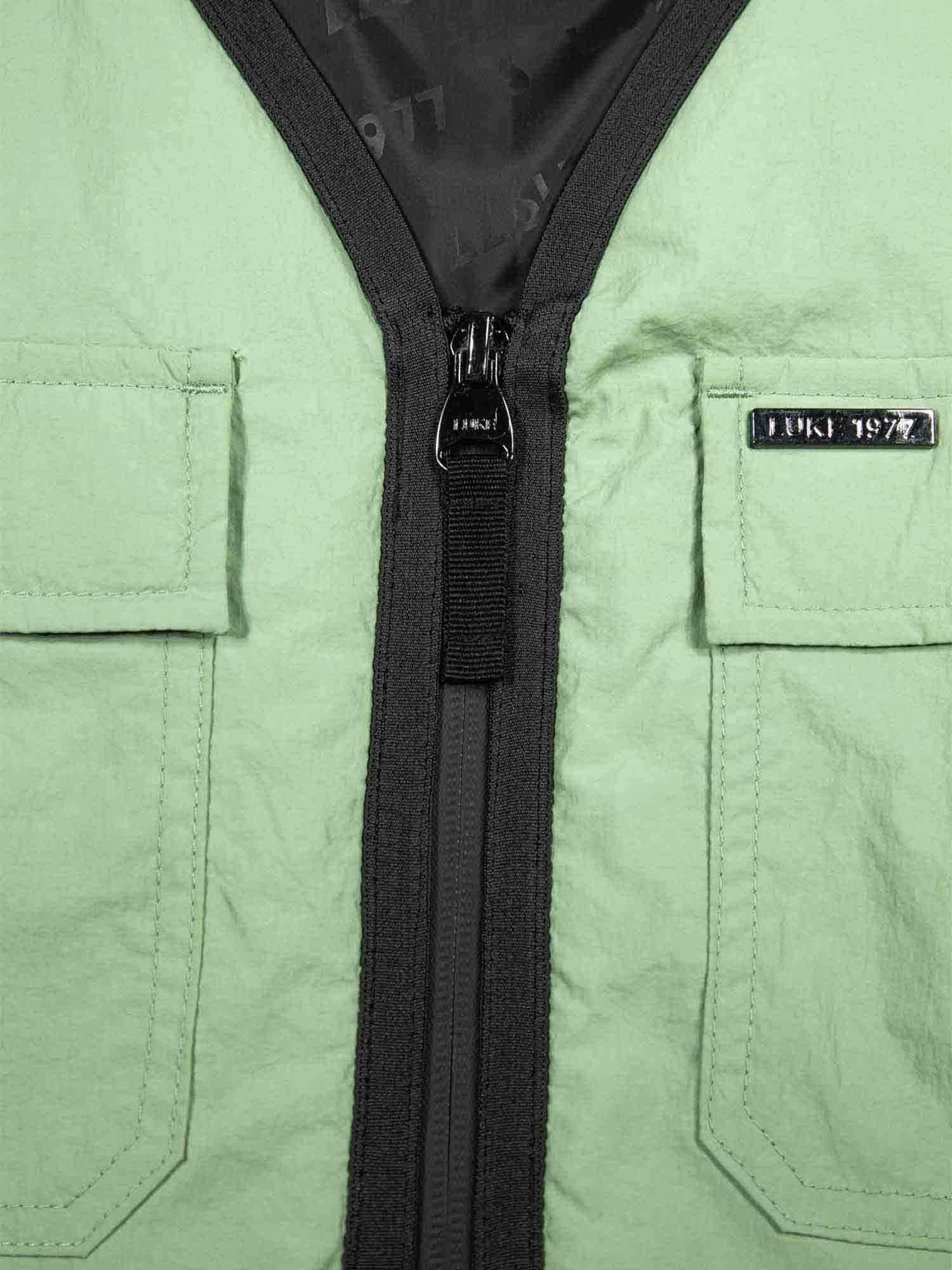 Product image 6 of 7, which shows LUKE 1977 Austin Technical Gilet, Sage, S