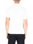 LUKE 1977 Penrith Cotton Regular Fit Short Sleeve Polo Shirt, White