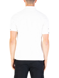 LUKE 1977 Penrith Cotton Regular Fit Short Sleeve Polo Shirt - view 2, White