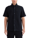 LUKE 1977 Scorpios Cotton Blend Regular Fit Shirt, Stone, Dark Charcoal