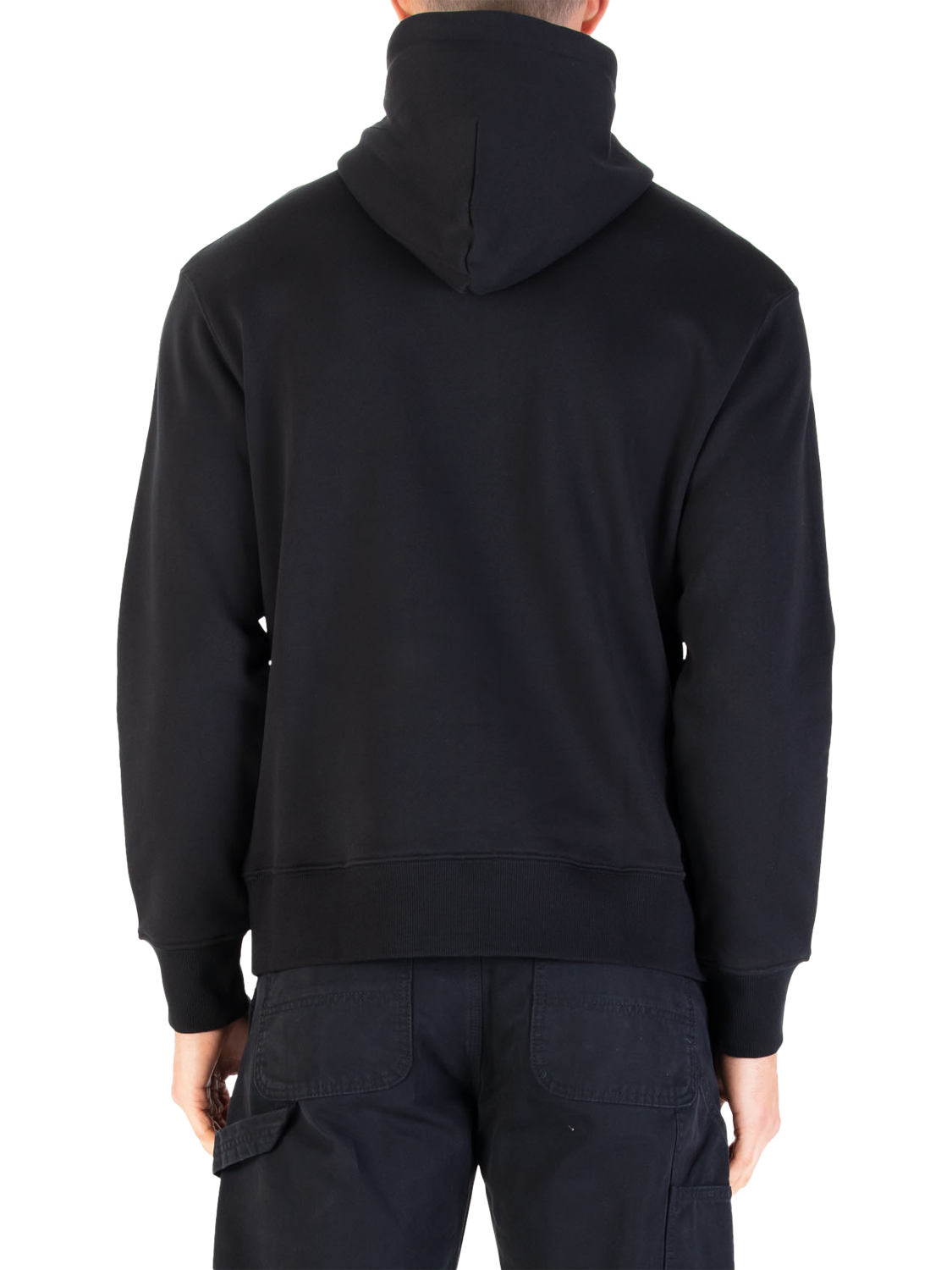 Product image 2 of 7, which shows LUKE 1977 Anderson Cotton Hoodie, Black, S