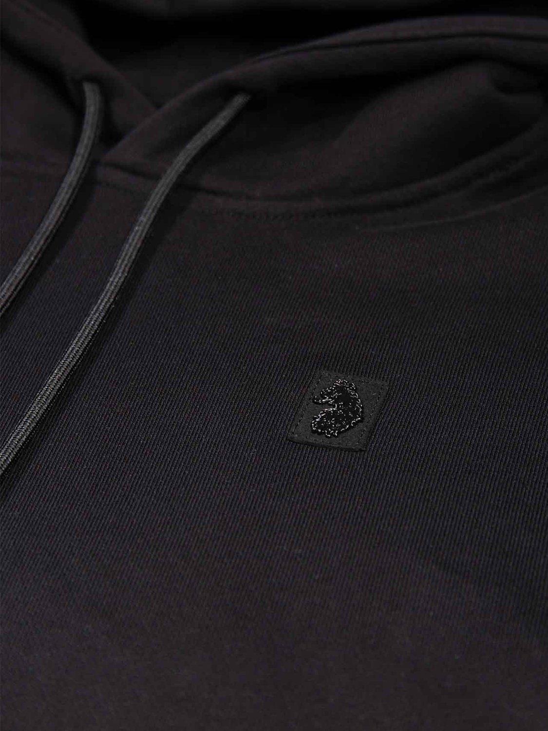 Product image 7 of 7, which shows LUKE 1977 Anderson Cotton Hoodie, Black, S