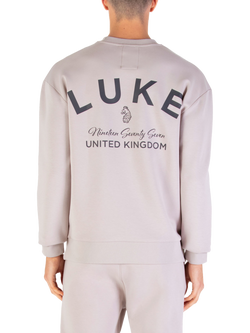 LUKE 1977 Oakwood Logo Sweatshirt, Putty - view 2, Putty