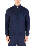 LUKE 1977 Sutton Zip-Through Sweatshirt, Dark Navy