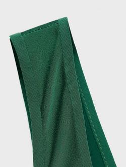 Mango Luisa Sleeveless Satin Maxi Dress, Bright Green - view 2, Bright Green