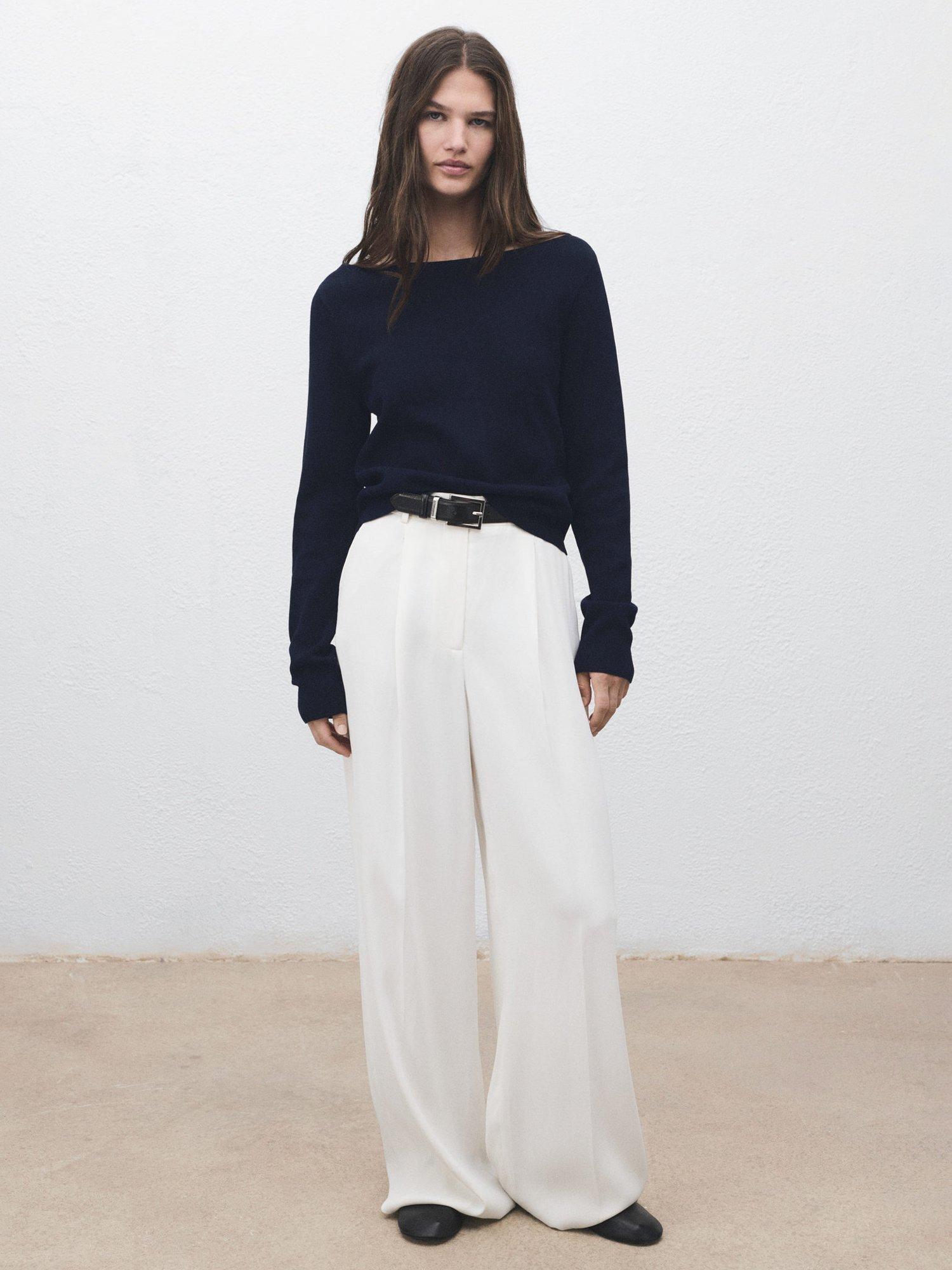 Mango Soho Boat Neck Jumper