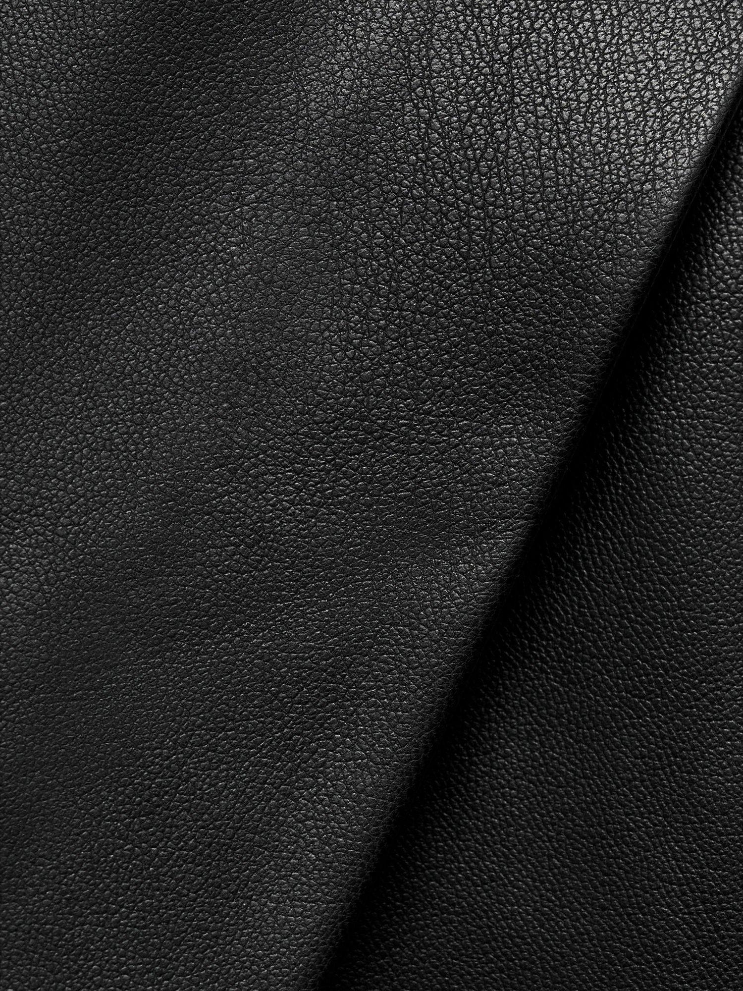 Product image 5 of 7, which shows Mango Candy Faux Leather Mini Skirt, Black, 10