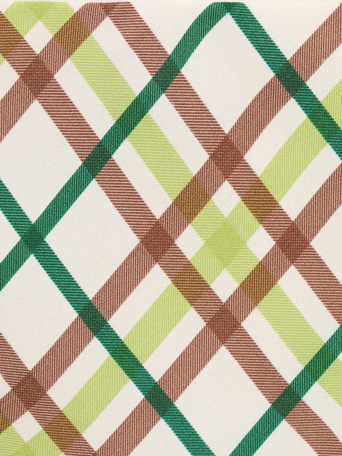 Product image 8 of 8, which shows Mango Diamond Check Mini Skirt, Natural White, L