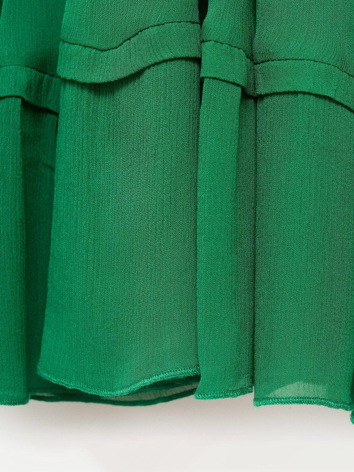 Product image 5 of 8, which shows Mango Ocean Loose Strappy Top, Bright Green, L