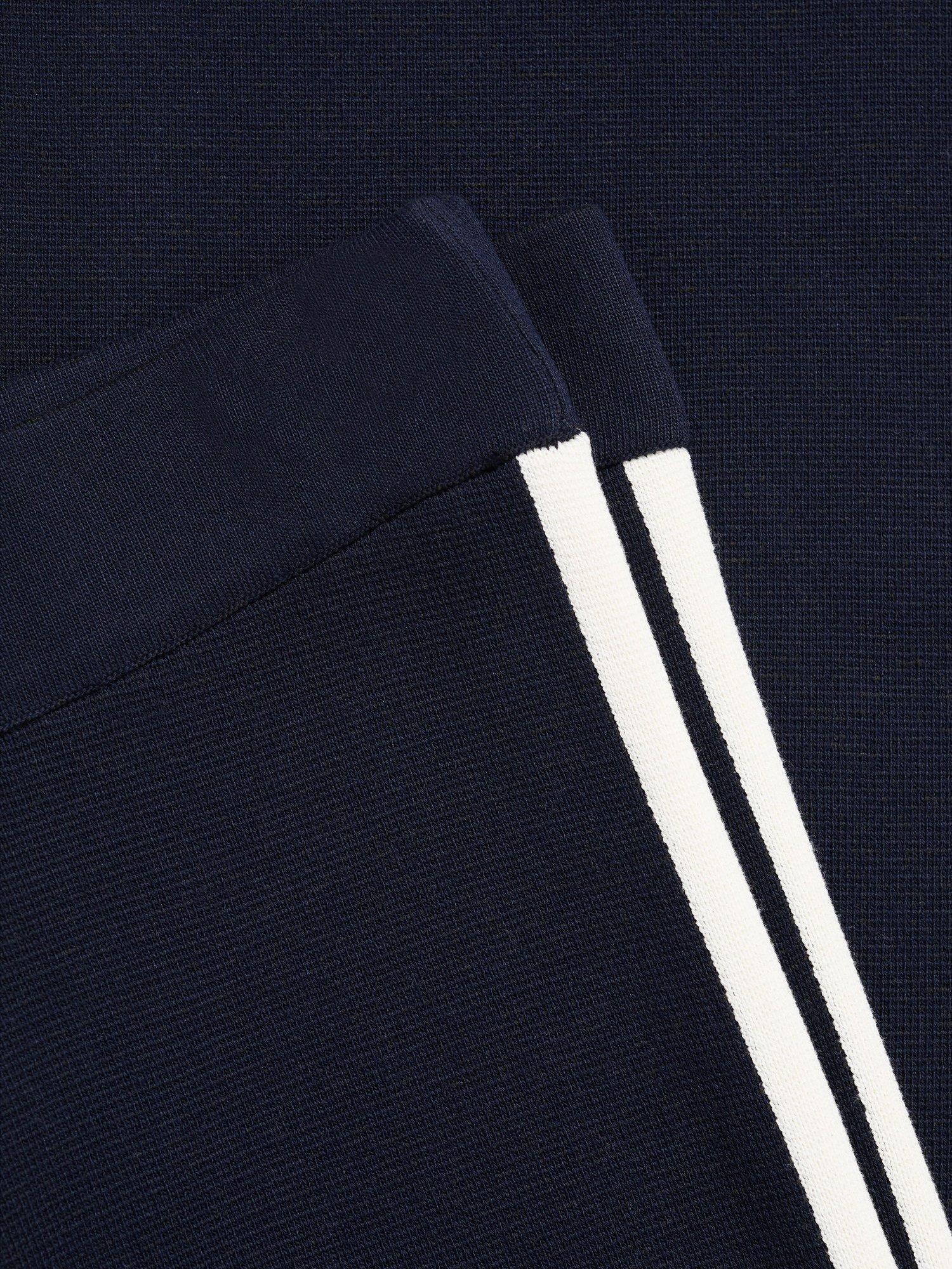 Product image 5 of 8, which shows Mango Roma Joggers, Navy, L