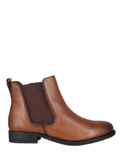 Josef Seibel Simona 03 Leather Chelsea Boots - view 2, Cognac