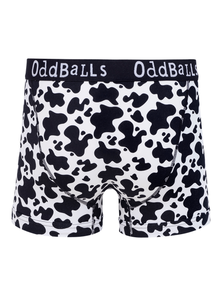 OddBalls Fat Cow Boxer Shorts, Multi - view 2, Multi