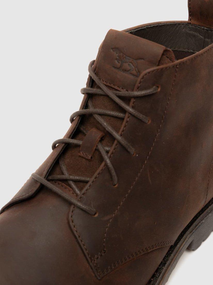 Product image 5 of 10, which shows Rodd & Gunn Clearview Leather Chukka Boots, Redwood, 6