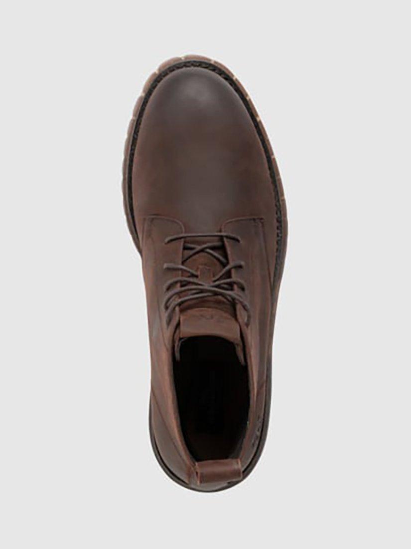 Product image 6 of 10, which shows Rodd & Gunn Clearview Leather Chukka Boots, Redwood, 6
