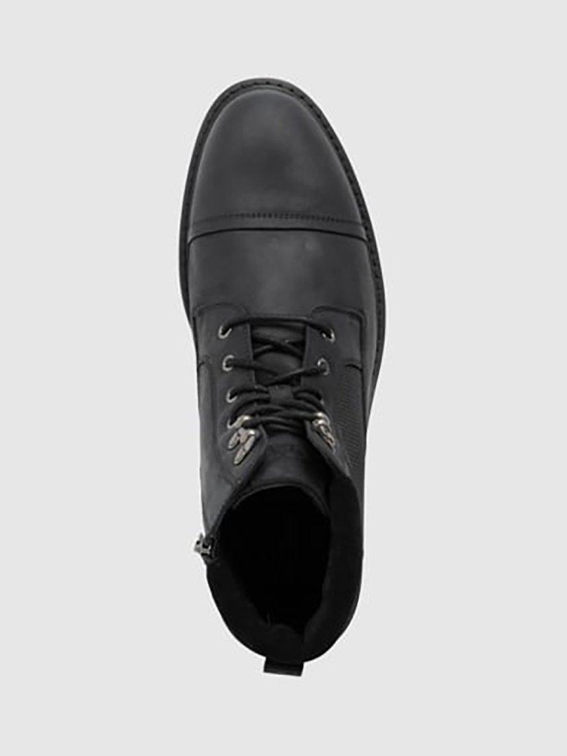 Product image 6 of 10, which shows Rodd & Gunn Durham Leather Military Boots, Onyx, 6