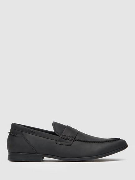 Rodd & Gunn St James Leather Loafers, Onyx