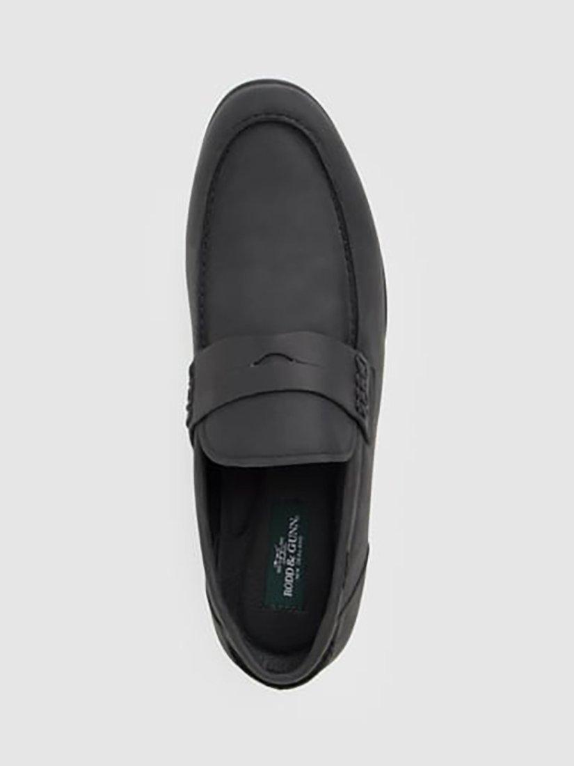 Product image 6 of 10, which shows Rodd & Gunn St James Leather Loafers, Onyx, 6
